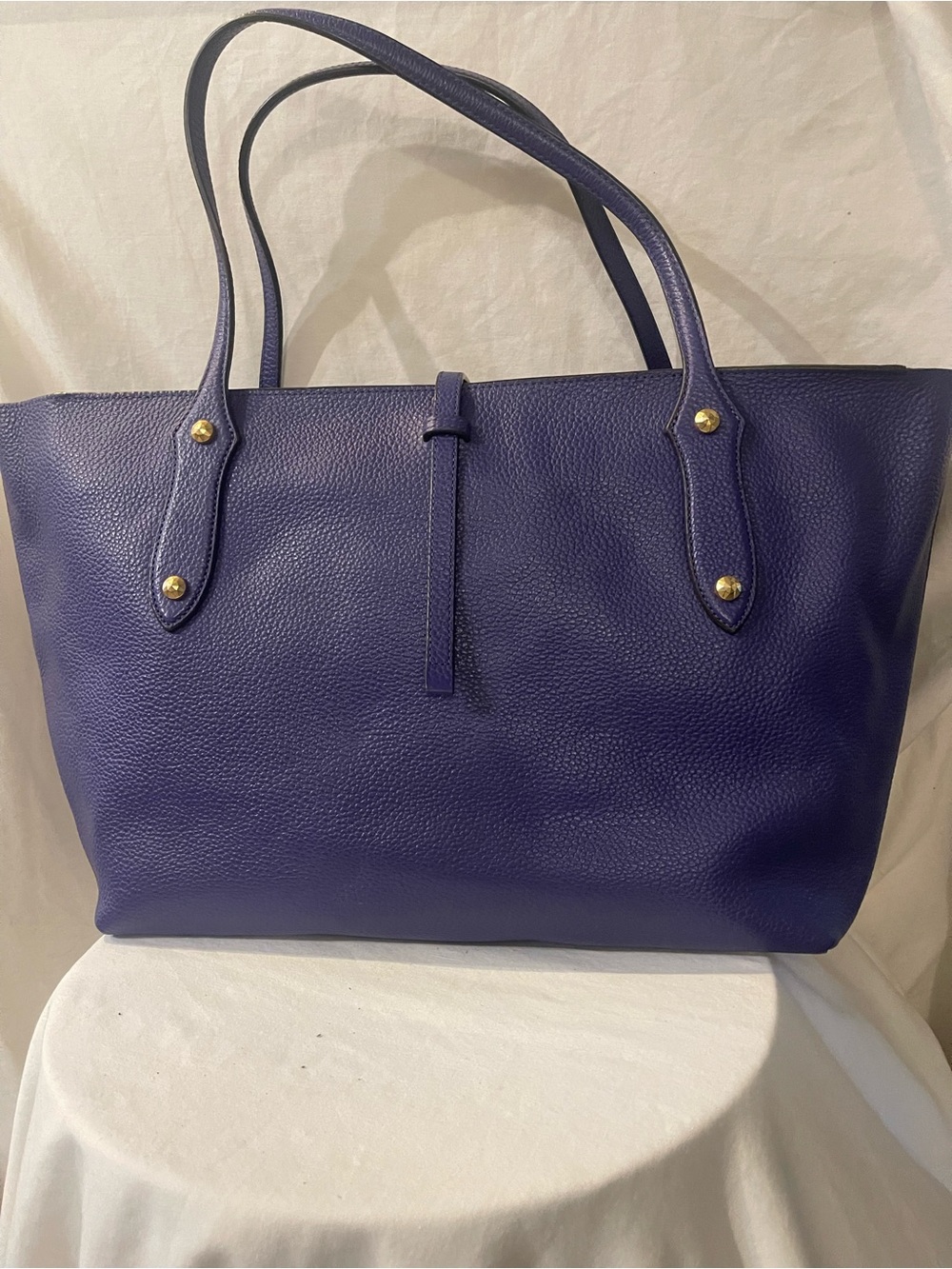 Annabel Ingall Large Pebble Leather Tote